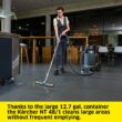 Karcher 13-Gallon 1.4 HP Corded Wet/Dry Shop Vacuum with Accessories Included
