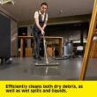 Karcher 13-Gallon 1.4 HP Corded Wet/Dry Shop Vacuum with Accessories Included