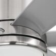 Craftmade Tate 65-in Brushed Polished Nickel with Brushed Nickel Blades Integrated LED Ceiling Fan With Light 6 -Blade