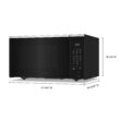 Whirlpool 1.6-cu ft 1200 -Watt Countertop Microwave ( Fingerprint Resistant Stainless Steel )