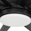 Craftmade Rush 84-in Flat Black with Flat Black Blades Integrated LED Uncovered Outdoor Ceiling Fan With Light 8 -Blade