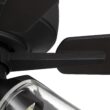 Craftmade Super Pro 104 60-in Espresso with Espresso/Walnut Blades Integrated LED Ceiling Fan With Light 5 -Blade