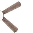 Craftmade Ventura 52-in Cottage White with Cottage White Blades Integrated LED Covered Outdoor Ceiling Fan With Light 5 -Blade
