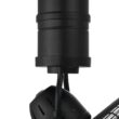 Craftmade Bellows III 21-in Flat Black with Flat Black Blades Covered Outdoor Cage Ceiling Fan Without Light 3 -Blade