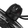 Craftmade Bellows III 21-in Flat Black with Flat Black Blades Covered Outdoor Cage Ceiling Fan Without Light 3 -Blade