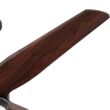 Craftmade Mobi 60-in Oiled Bronze with Mahogany Blades Integrated LED Uncovered Outdoor Ceiling Fan With Light and Remote Included 3 -Blade