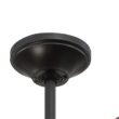 Craftmade Mobi 60-in Oiled Bronze with Mahogany Blades Integrated LED Uncovered Outdoor Ceiling Fan With Light and Remote Included 3 -Blade