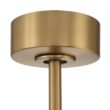 Craftmade Phoebe 60-in Flat Black/Satin Brass with Flat Black Blades Integrated LED Propeller Ceiling Fan With Light 3 -Blade