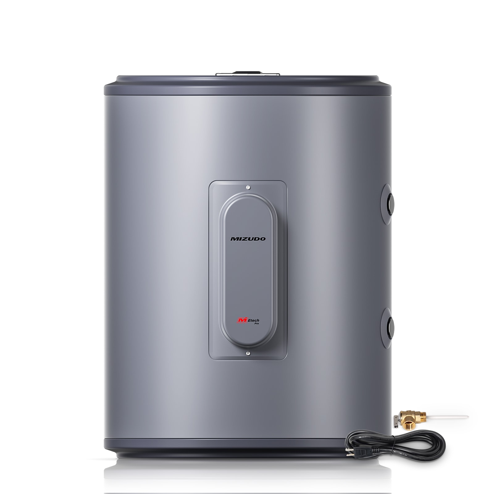 Mizudo 18-Gallon Electric Short Tank Water Heater with T and P Valve, 1500W 120V, Water Connection 3/4 In Npt Mizudo 18-Gallon Electric Short Tank Water Heater with T and P Valve, 1500W 120V, Water Connection 3/4 In Npt