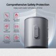 Mizudo 18-Gallon Electric Short Tank Water Heater with T and P Valve, 1500W 120V, Water Connection 3/4 In Npt Mizudo 18-Gallon Electric Short Tank Water Heater with T and P Valve, 1500W 120V, Water Connection 3/4 In Npt