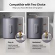Mizudo 18-Gallon Electric Short Tank Water Heater with T and P Valve, 1500W 120V, Water Connection 3/4 In Npt Mizudo 18-Gallon Electric Short Tank Water Heater with T and P Valve, 1500W 120V, Water Connection 3/4 In Npt