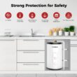 Camplux 10-Gallon Electric Tank Water Heater, 1.5kw At 120volt, UL Listed
