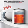 Camplux 18-Gallon Storage Electric Water Heater, 1.5kw At 120volt, UL Listed