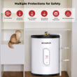 Camplux 18-Gallon Storage Electric Water Heater, 1.5kw At 120volt, UL Listed