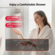 Mizudo Comfortech Classic Natural Gas Tankless Water Heater 180,000 BTU, Up to 7.9 GPM Instant Hot Heater Water NG, Smart WIFI Enabled, Indoor, 120V, CSA Certified, White