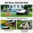 MAMMOTION YUKA mini 600H Robotic Lawn Mower with GPS Assisted Navigation (1/8 to 1/4 acre)