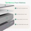 Novilla 12-in Firm Queen Memory foam Mattress in a Box Novilla 12-in Firm Queen Memory foam Mattress in a Box