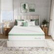 Novilla 10-in Medium Queen Hybrid Memory Foam/Coil Blend Mattress in a Box