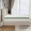Novilla 10-in Medium Queen Hybrid Memory Foam/Coil Blend Mattress in a Box
