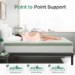 Novilla 10-in Medium Queen Hybrid Memory Foam/Coil Blend Mattress in a Box