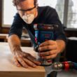 Bosch 1/4-in 4 -Amp 1.39 -HP Variable Speed Brushless Combo Fixed/Plunge Router Hard case