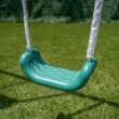 The Swing Company Rochester Metal Swing Set Residential Metal Swing set with 4 Swings and Slide Included