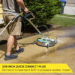 SurfaceMaxx Walk-Behind with Water Broom 21-in up to 4500-PSI Rotating surface cleaner for Gas pressure washers SurfaceMaxx Walk-Behind with Water Broom 21-in up to 4500-PSI Rotating surface cleaner for Gas pressure washers