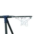 Fun Orange Kids Residential Steel Playset with 2 Swings and Slide Included