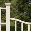 Vita Classic 106.9-in W x 94.9-in H White Vinyl Fence Garden Trellis For Climbing Plants For Cucumbers For Roses
