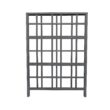 Vita Urbana 60-in W x 84-in H Slate Gray Vinyl Zen Garden Trellis For Climbing Plants For Cucumbers For Roses