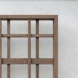 Vita Urbana 60-in W x 84-in H Espresso Brown Vinyl Zen Garden Trellis For Climbing Plants For Cucumbers For Roses