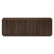 Hailey Home Hanson Transitional Alder Brown 70-in W TV stand ( Accommodates TVs more than 70-in )