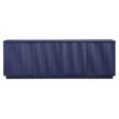 Hailey Home Hanson Transitional Dark Blue 70-in W TV stand ( Accommodates TVs more than 70-in )