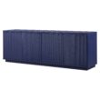 Hailey Home Hanson Transitional Dark Blue 70-in W TV stand ( Accommodates TVs more than 70-in )