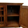 Leick Home Riley Holliday Traditional Mission Oak 60-in W TV stand ( Accommodates TVs up to 65-in )