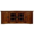 Leick Home Riley Holliday Traditional Mission Oak 60-in W TV stand ( Accommodates TVs up to 65-in )