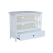 International Concepts Traditional White 35.4-in W TV stand ( Accommodates TVs up to 40-in )
