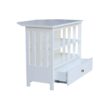 International Concepts Traditional White 35.4-in W TV stand ( Accommodates TVs up to 40-in )