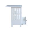 International Concepts Traditional White 35.4-in W TV stand ( Accommodates TVs up to 40-in )