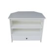 International Concepts Traditional White 35.4-in W TV stand ( Accommodates TVs up to 40-in )