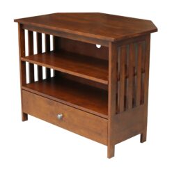International Concepts Traditional Espresso 35.0-in W TV stand ( Accommodates TVs up to 40-in )