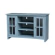 International Concepts Traditional Ocean Blue 48.0-in W TV cabinet ( Accommodates TVs up to 52-in )
