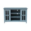 International Concepts Traditional Ocean Blue 48.0-in W TV cabinet ( Accommodates TVs up to 52-in )