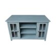 International Concepts Traditional Ocean Blue 48.0-in W TV cabinet ( Accommodates TVs up to 52-in )