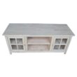 International Concepts Traditional Unfinished 54-in W TV stand ( Accommodates TVs up to 60-in )