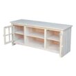 International Concepts Traditional Unfinished 54-in W TV stand ( Accommodates TVs up to 60-in )