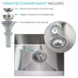 Transolid 22.1-in x 24-in 1 -Basin Brushed Satin Freestanding Laundry sink with Faucet