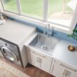 Ruvati 25-in x 22-in 1 -Basin Stainless Steel Drop-in Laundry sink with Drain