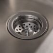 Simpli Home Hennessy 23.6-in x 19.7-in 1 -Basin Pure White Freestanding Laundry sink with Cabinet with Drain with Faucet