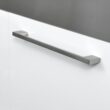 Presenza 28-in x 22-in 1 -Basin Brushed Steel Drop-in Utility tub with Faucet
